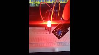 KY-020 Tilt Switch Module Control RGB