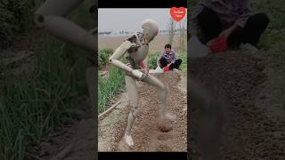 Garlic is Grown By Robot in China. #china #futuretech #robotworld #viralyoutubeshort #trending