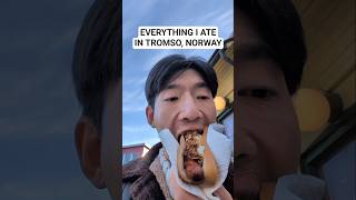 Everything I ate in Tromso, Norway #travel #foodie #norway #vlog