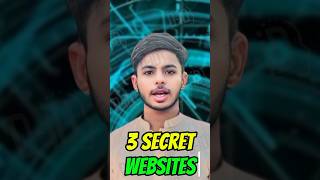 Top 3 Secret websites #tech #websites