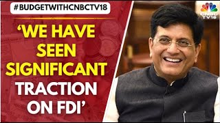 Piyush Goyal on India's Budget 2024, Growth Opportunities, FDI, and More | Exclusive | CNBC TV18