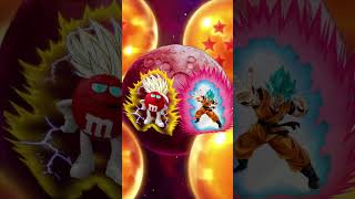 Red M&M vs Capsule Corp Goku (Reupload with better quality) | #dbs #dbheroes #mandms