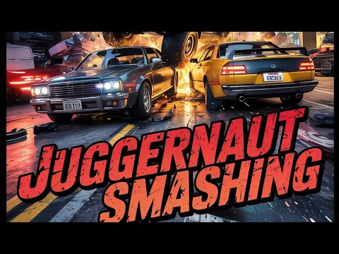 GTA 5 Juggernaut Breaks Physics — Smashing Cars & Walking on Air!