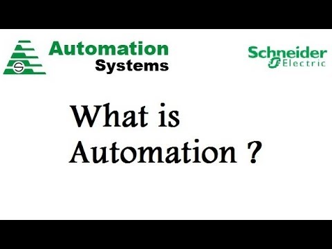 Introduction to Automation |  Areas of Automation | by Automation Systems S.I. of Schneider Electric