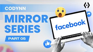 Facebook Profile Page UI Clone - Part 5 | Modern Web Design with HTML CSS JavaScript