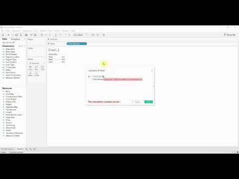 Tableau's Equivalent of the SQLs in Function - Tableau in Two Minutes