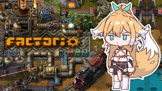 【Factorio】 Noob fox is learning automation
