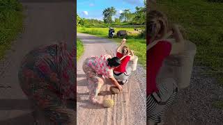 ว๊าวทุเรียน🤩 Wow, I want durian. You take the jackfruit #funny #shortsfeed  #shorts #haha  #คลิปตลก