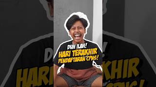 Pendaftaran terakhir CPNS Bawaslu 2024 #bawaslumemanggil