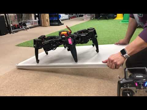 DIY Hexapod body self leveling control