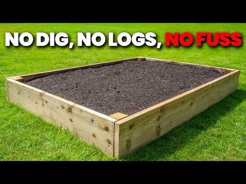 The EASIEST Way to Start a Raised Bed