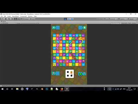 Snake and Ladder made with Unity3D 2018