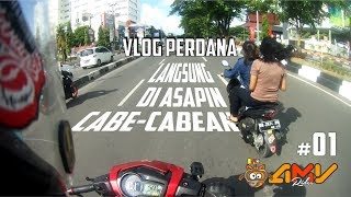 PEMULA DI ASAPIN CABE-CABEAN || Makassar Motovlog #1 - AMV RIDER