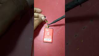 Amazing idea with bc547 transistor diode and led3.7v battery full indicator#viralshorat#youtubeshort
