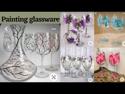 painting glassware design