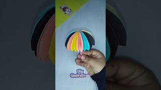 ☂️😍#rainycraft#diy#umbrella #kidscrafts