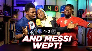 PSG 4-0 INTER MIAMI ( NIGERIAN FANS REACTION) FIFA CLUB WORLD CUP 2024-25