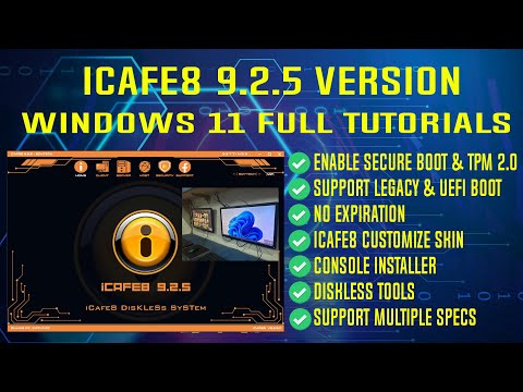 iCafe8 9.2.5 Version Full Tutorials Windows 11 - Image ( Tagalog )