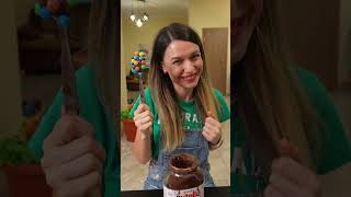 Giant Nutella vs Chocolate Candy AURA +9999 🥄🍫🔥