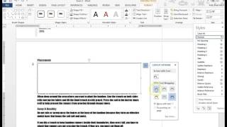 Text box, wrapping, distance to bottom
