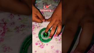 Unboxing Rs 100/- Spinner Green 💚 Colour #spinner #stressbuster #sosatisfying