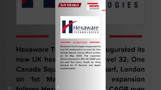 Hexaware Technologies | 02 MAY 2025 | #bse #nse #Hexaware #marketnews #news #HEXA #technology #IT