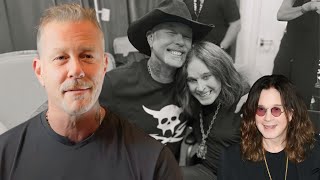 James Hetfield Pays Emotional Tribute to Ozzy Osbourne: ‘I miss you’