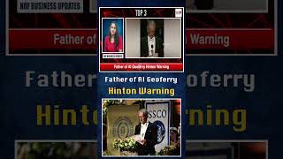Father of AI Warns the World | Geoffrey Hinton’s Shocking Statement | NOF BUSINESS #aialert #future