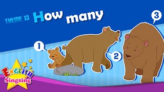 Theme 13. How many - How many apples? | ESL Song & Story - Learning English for Kids