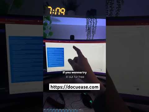 DocuEase - Best Ai For Analysis and Ai Answer Generator. Upload PDF, DOC, OCR, URL, PNG, IMG, JPEG