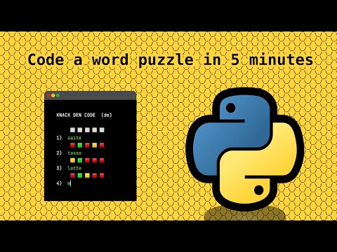 Write a Python Console Game in 5 minutes  🐍 | ASCIItutor