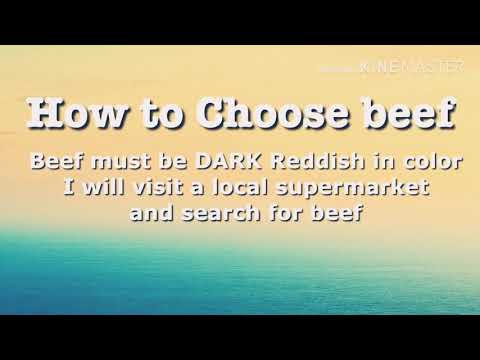 Vlog #3 2019 | HOW TO CHOOSE PORK AND BEEF WISELY | Fresh Meat