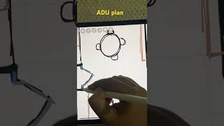 ADU plan with me #interiorshorts #architecture #adu #ipad #sketchapp #architectdesign #drawing #shor