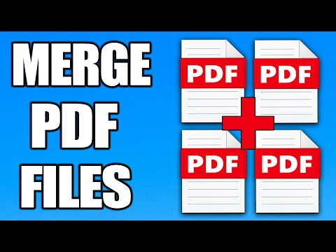 How To Merge Two PDF Files Into One In Laptop and PC (Full Guide)