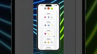 🎯 SwiftUI Animated Emoji Showcase