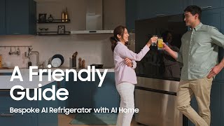 A friendly guide to Bespoke AI Refrigerator 4-Door French Door I AI Home I Samsung