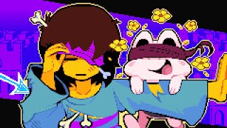 I beat Undertale blindfolded