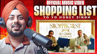 Reaction on Shopping List (Official Video): Leo Grewal | Yo Yo Honey Singh | Leonization