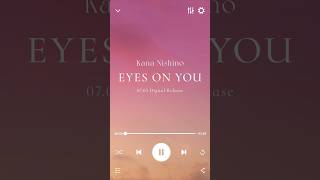 新曲"EYES ON YOU"🎧ティザー音源解禁！🎉