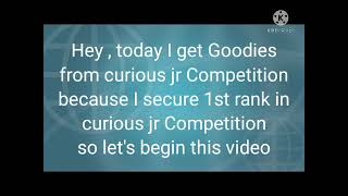 Curious jr Competition prize-1 win prizes #curiousjr #shorts