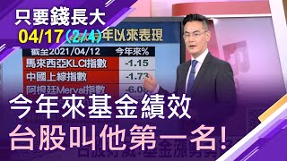 【台股基金名列前矛!憑什麼?投資風向轉?榜單透端倪!中小型基金獲利棒 持股明細攤出來!】20210417(第2/4段)只要錢長大*鄭明娟(馮志源)