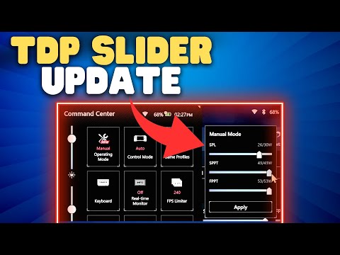New AC Update adds TDP Sliders!
