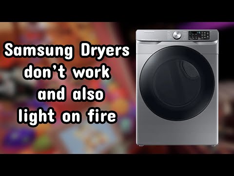 Quick Samsung Dryer review with Spiff