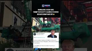 When a flyover takes forever..just call Trump! Bengaluru might soon have a MAGA Trump Flyover 😂