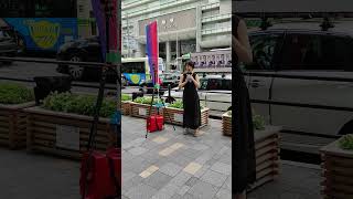 深田萌絵さん 無所属連合橋口かずやさん応援演説 '25/07/14 梅田阪神百貨店前 #shorts #深田萌絵 #阪神百貨店前 #無所属連合