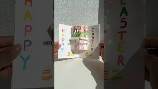 🌷🤍diy EASTER gift card #diy #giftidea #craft #diycard #popupcard #easter #spring #eastercraft