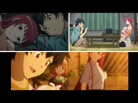 Maou and Emilia togather for Alas Ramus | Hataraku Maou-sama