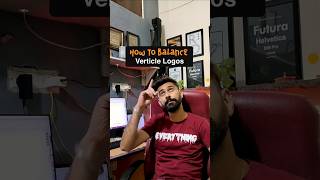 How to balance your vertical logos. #logotips #logos #logodesigners #designbasics  #graphicdesigner