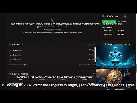 Live Bitcoin Trading | 13th July |  AI Robot Commentary  Analysis & Prediction #bitcoin #cryptolive