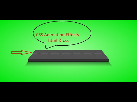CSS Animation Effects Tutorial | Using Html CSS | With Source Code